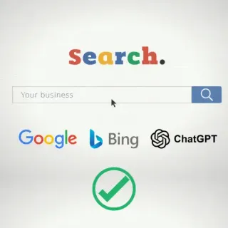 A business found on Google, Bing and ChatGPT