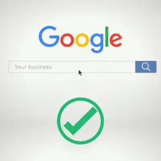 Check if website is on Google: a business found in Google search